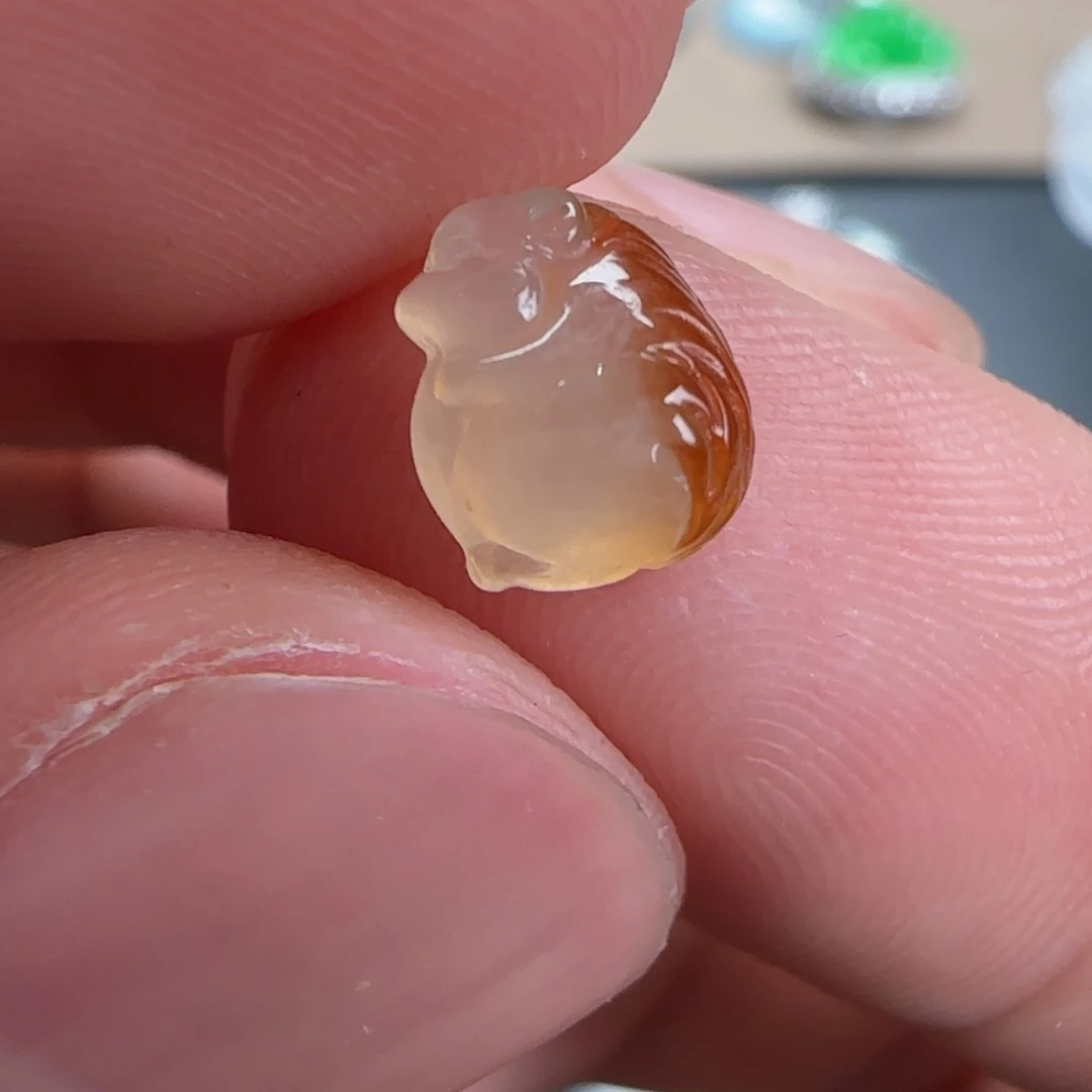 翡翠未镶嵌颈饰