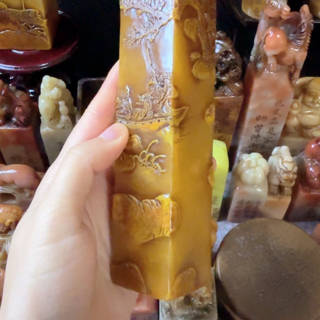 秋***…印石寿山石寿山石 白云乡思