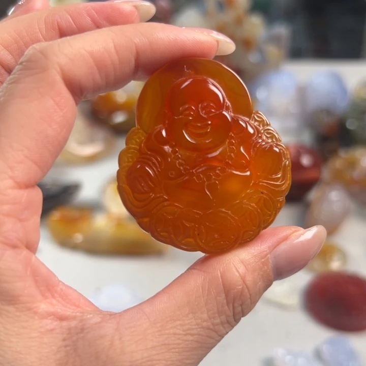 玛瑙/玉髓吊坠(不含链)未镶嵌