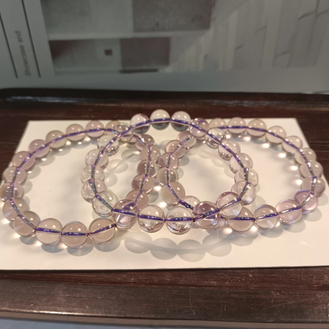 【小院甄选】紫水晶单圈手链约9mm 多样性发一件 2174EXY