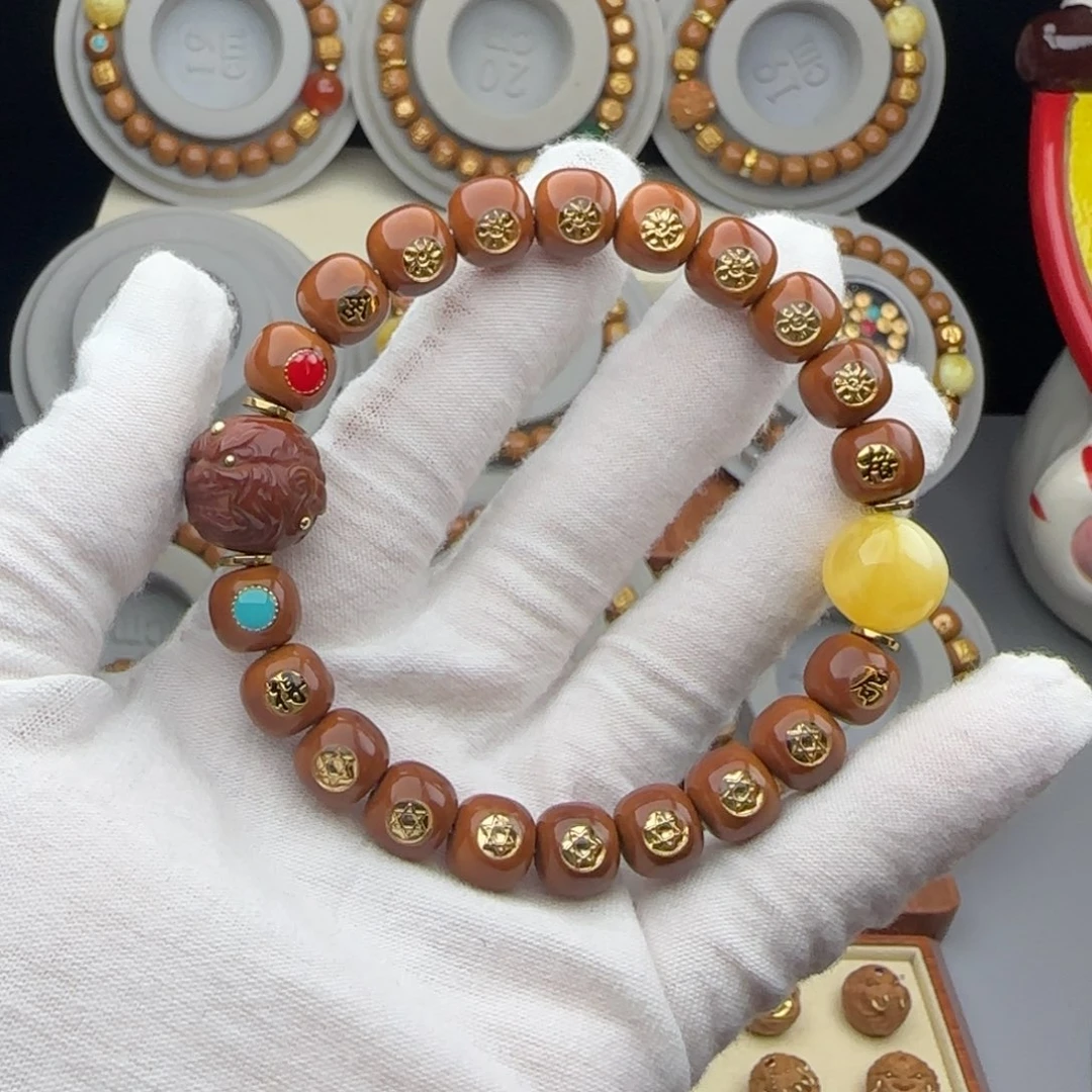 顺***～猴头核桃吊坠全品老型猴头手串私人订制满贯