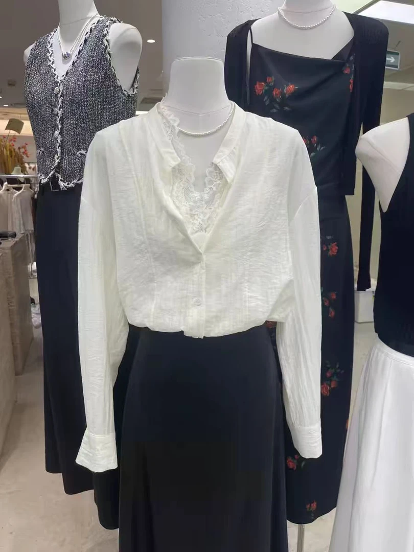 衬衫蕾丝气质衬衣