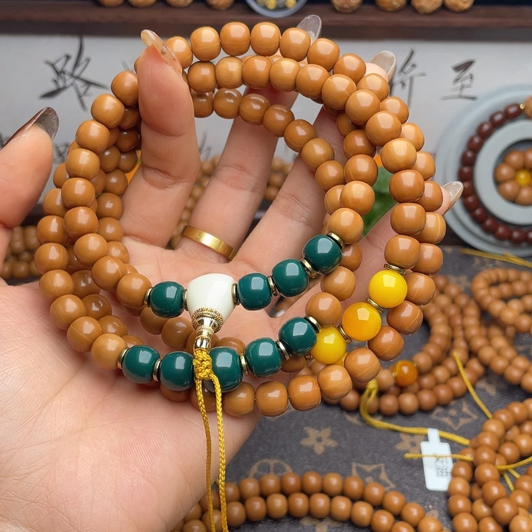 厚***荣猴头核桃吊坠脖挂108