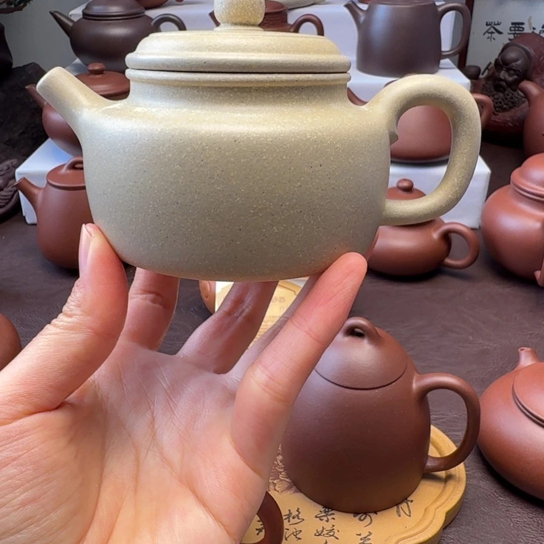 静***好紫砂茶壶黄龙源本绿 200德中
