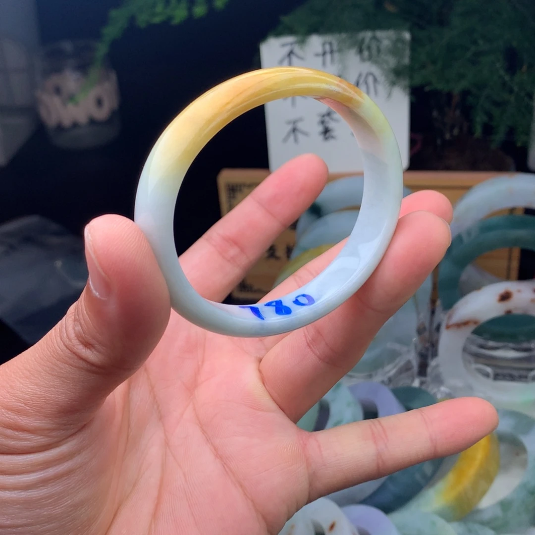 翡翠手镯未镶嵌手镯56-57