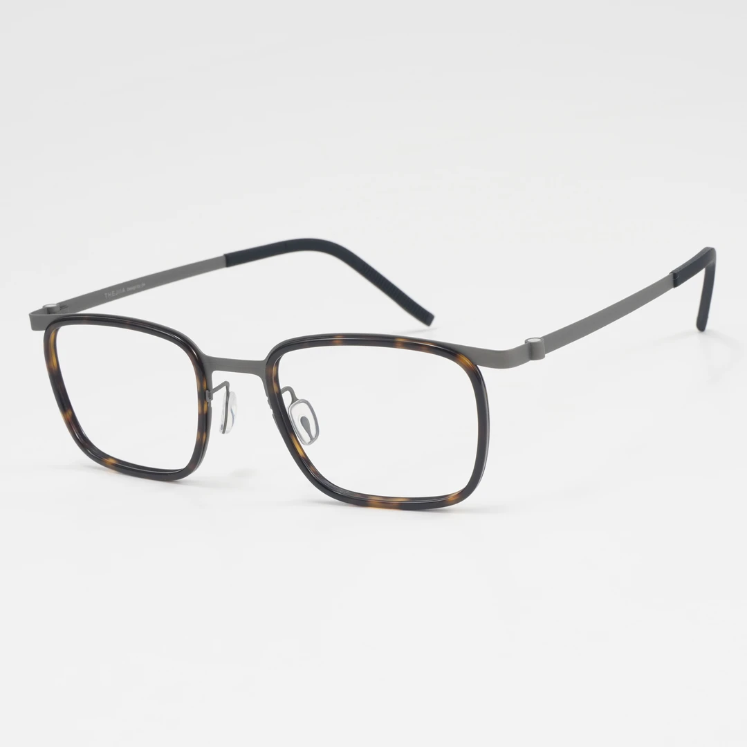 【免费配度数】JINGGEGE敬哥哥 T 19 欧系风格无螺丝设计眼镜框