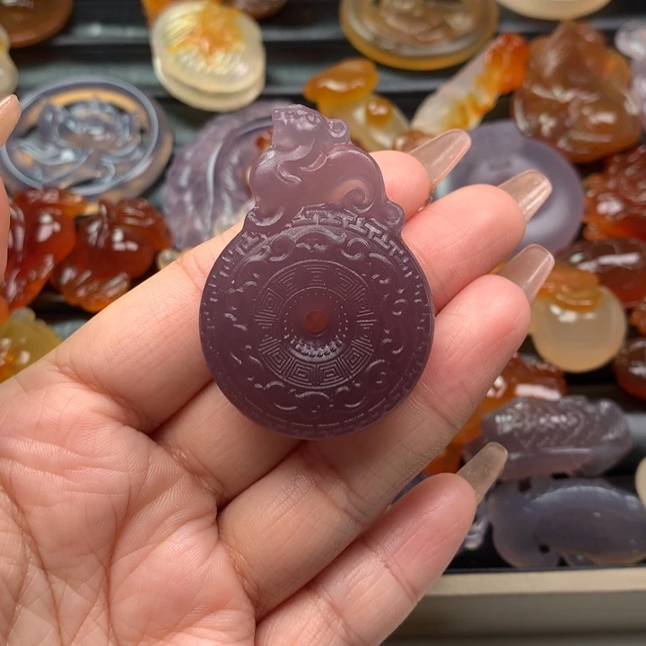 玛瑙/玉髓颈饰未镶嵌魅**晴