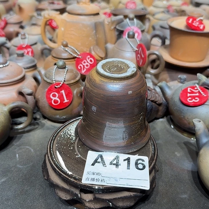 紫砂茶壶坭兴陶柴烧