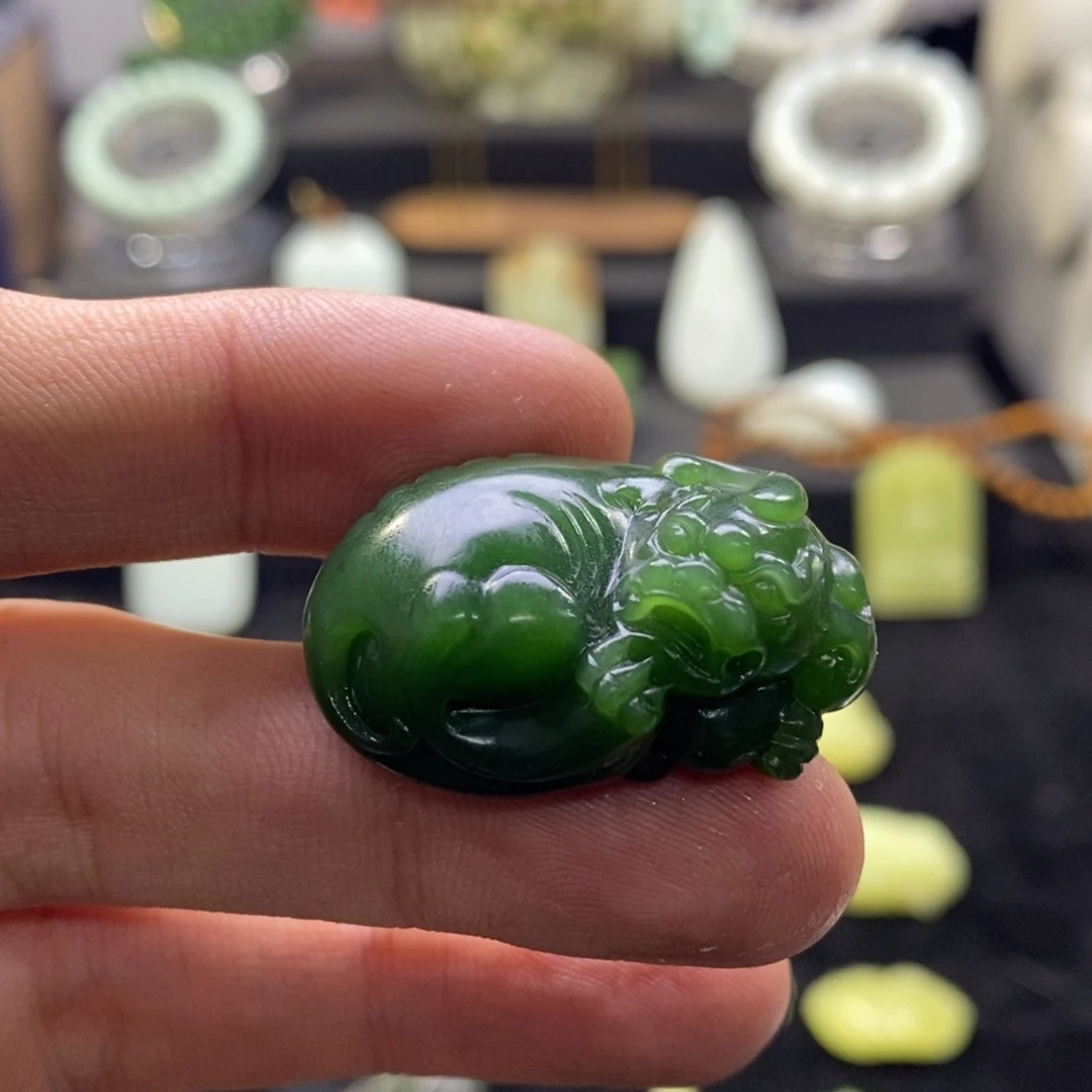 和田玉未镶嵌吊坠(不含链)