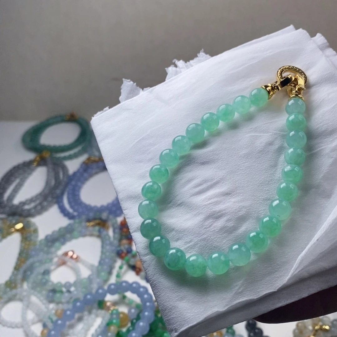 定制翡翠未镶嵌缅甸翡翠a货卡7