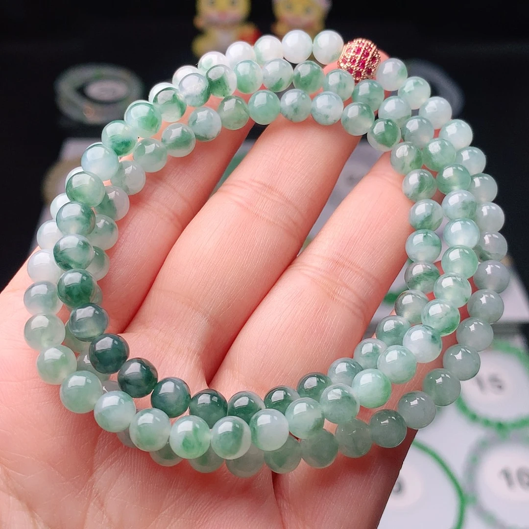 翡翠未镶嵌手链翡翠