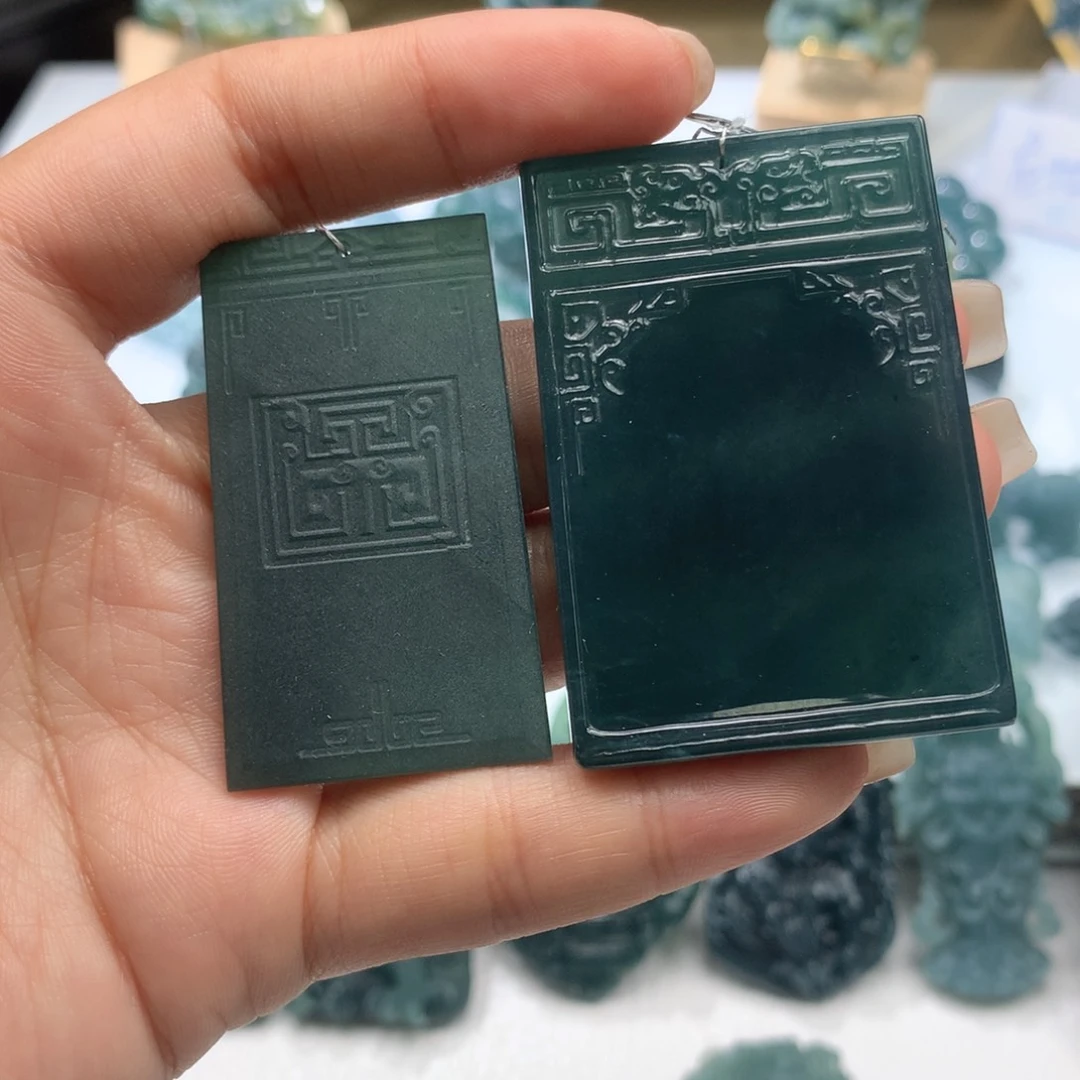 定制翡翠未镶嵌跃*毛货不退不换