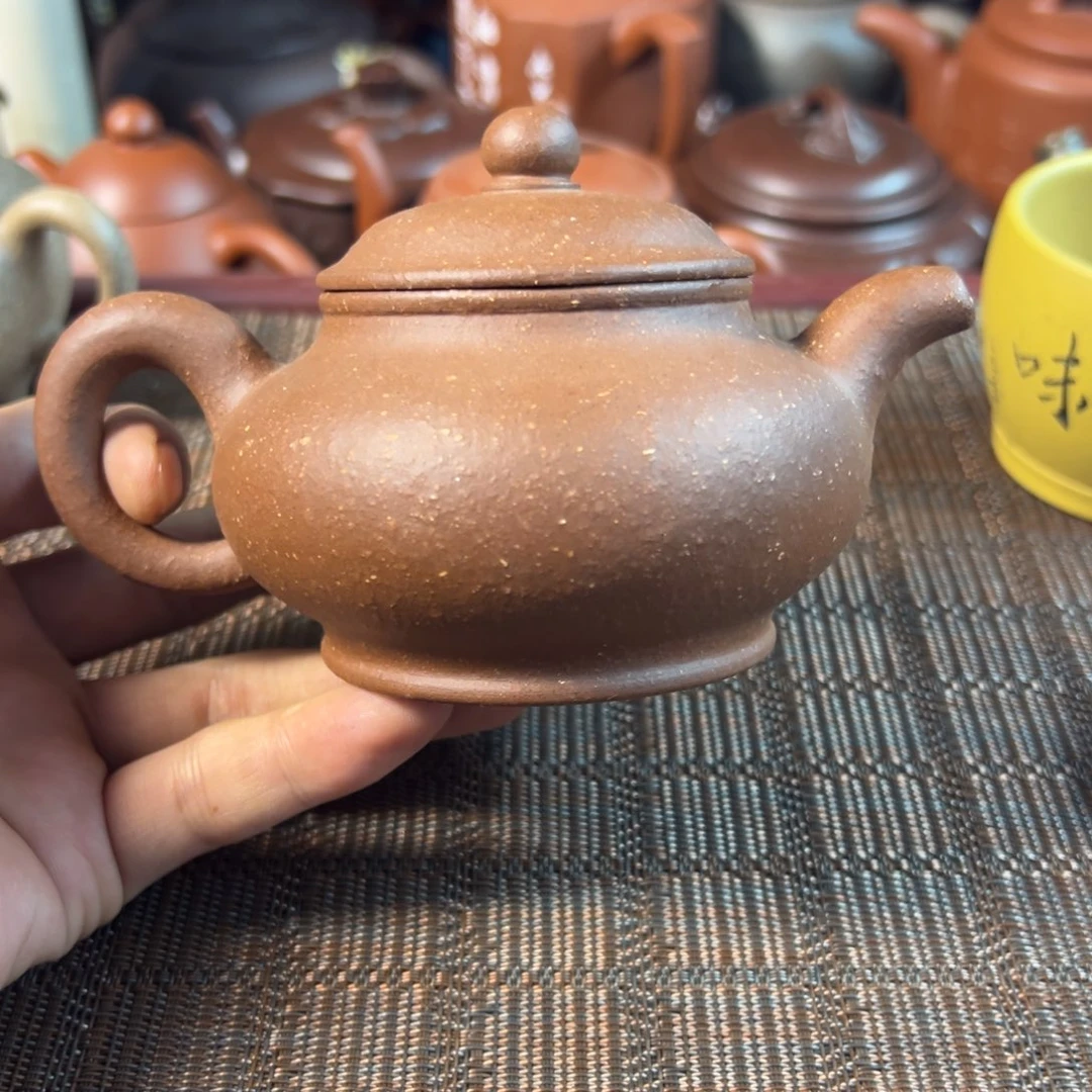 茶壶紫砂宜兴原矿紫砂壶230毫升容量