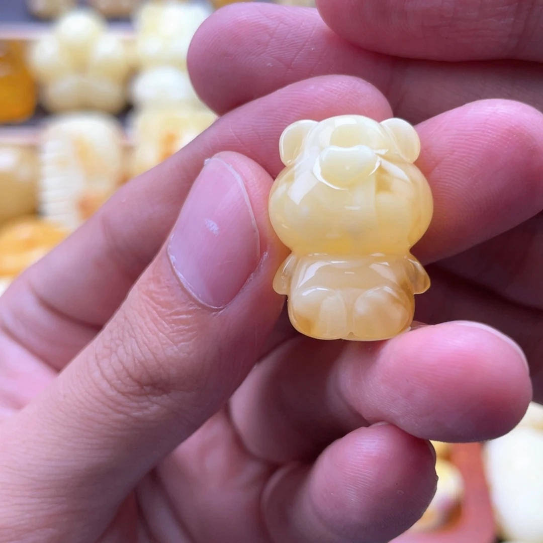 琥珀未镶嵌裸石蜜蜡