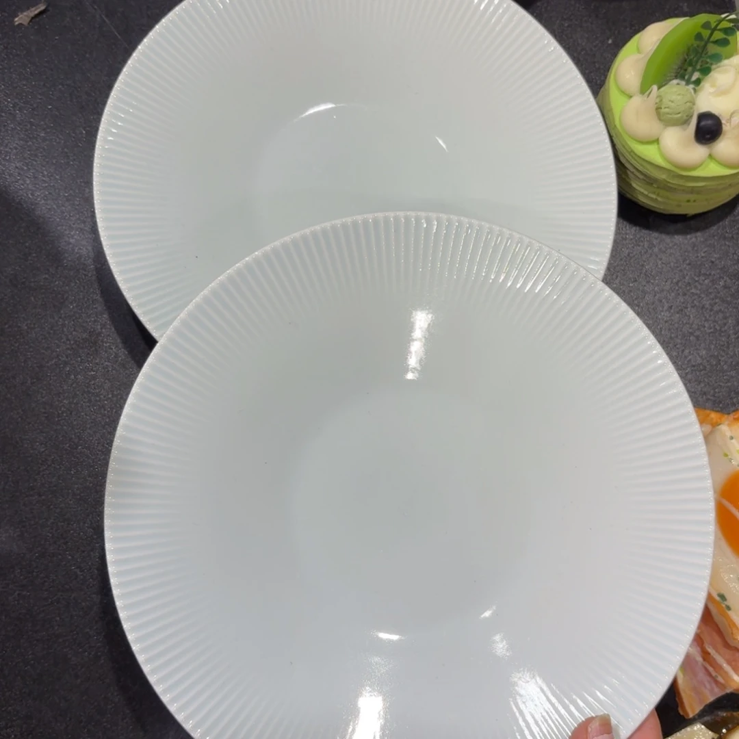 瓷两个8寸微瑕特价不影响使用