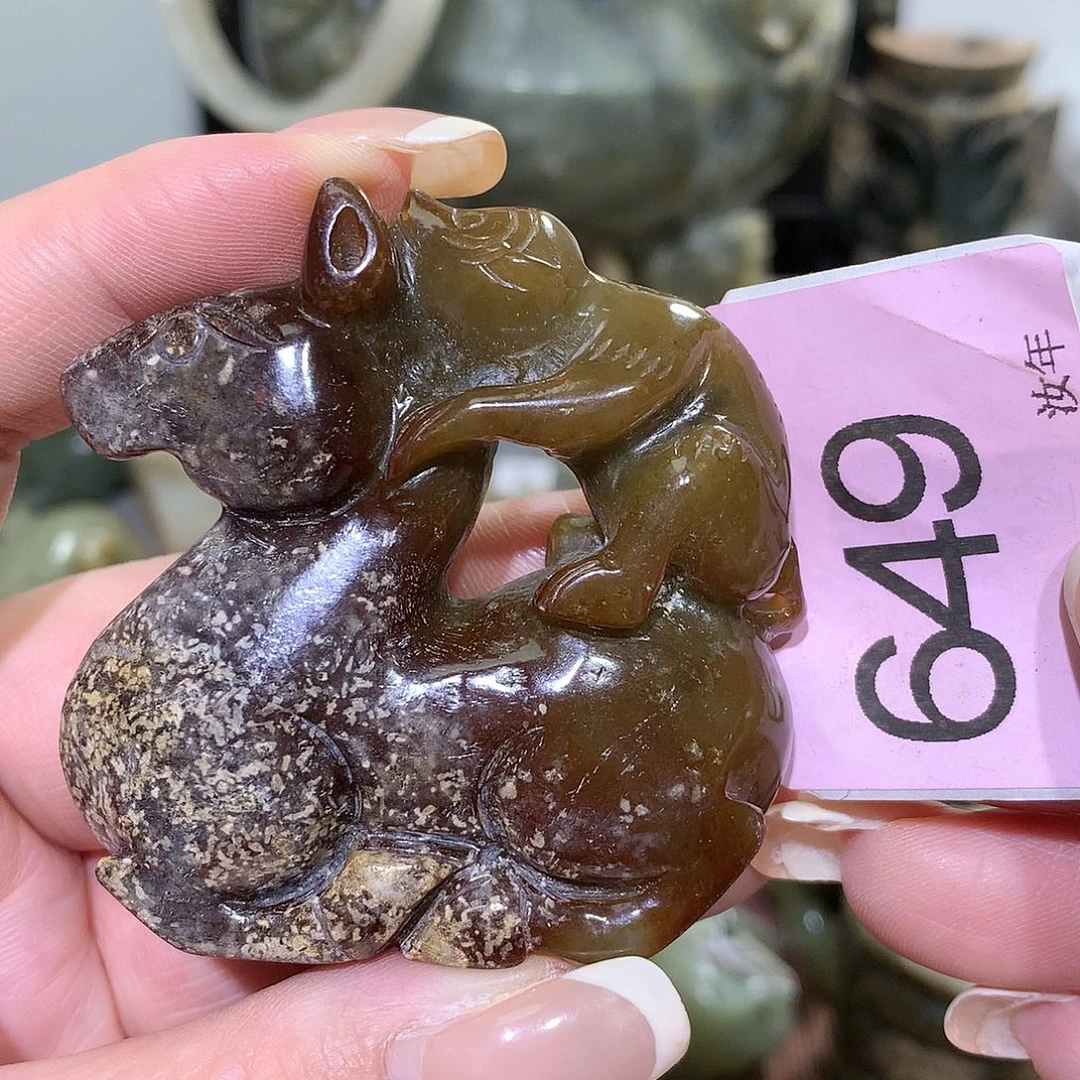 颈饰未镶嵌和田玉