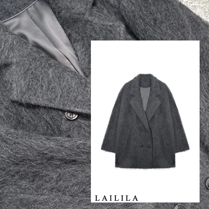 LAILILA【昵雅】25秋冬新品大衣DJ511B433272510730