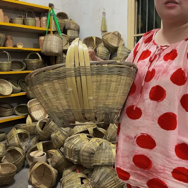 二***神纯手工制作黄师傅筐子