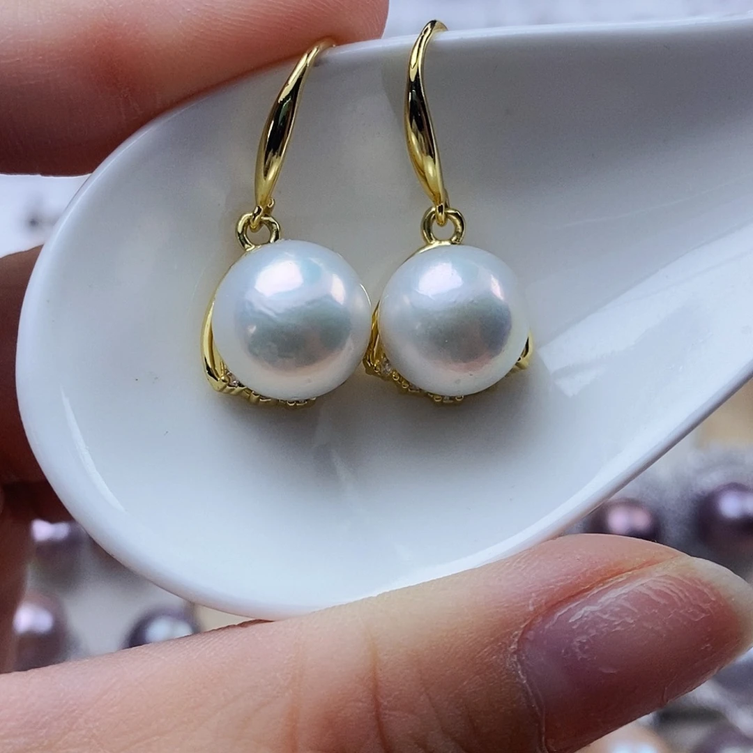 未镶嵌淡水珍珠耳饰