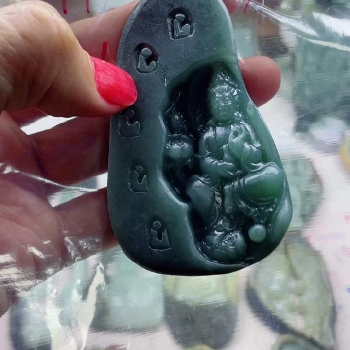 l***刘定制翡翠未镶嵌毛货