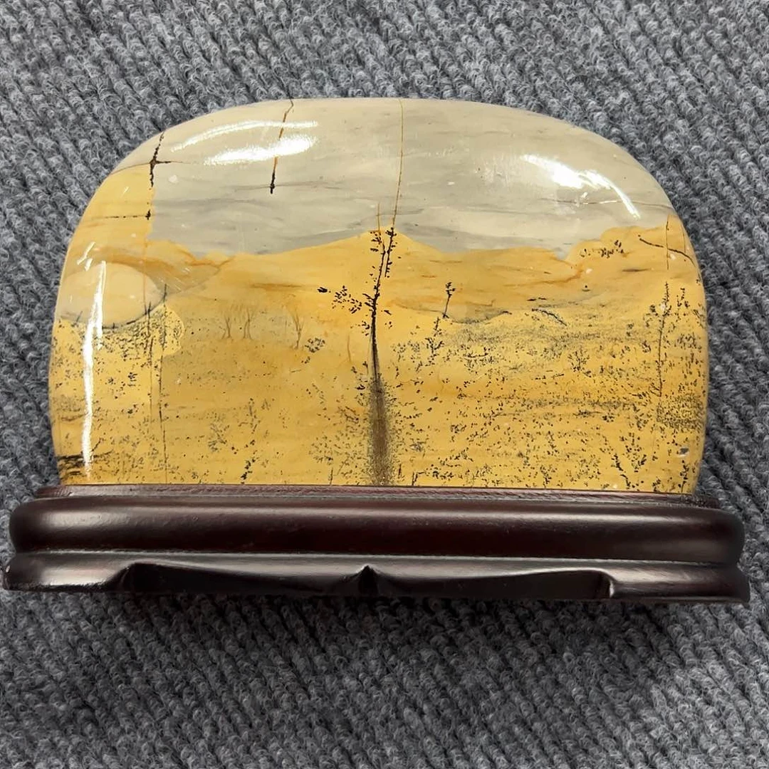 广西石广西天然国画石