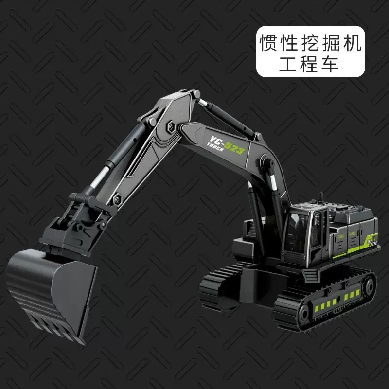 【芒果专属福利】合金工程车吊车挖掘机叉车爆款玩具