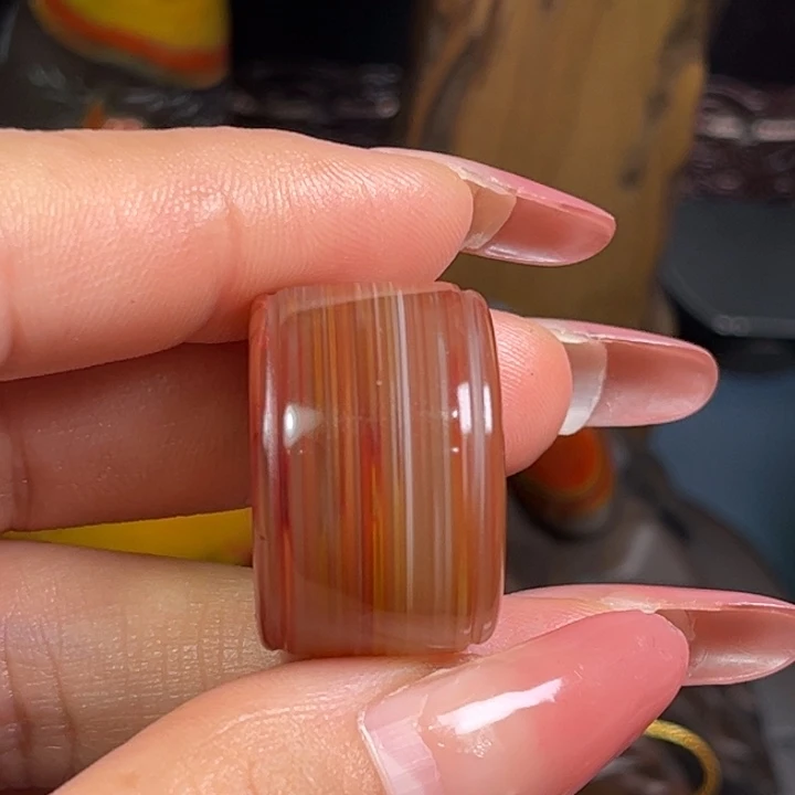 三***木玛瑙/玉髓合金颈饰