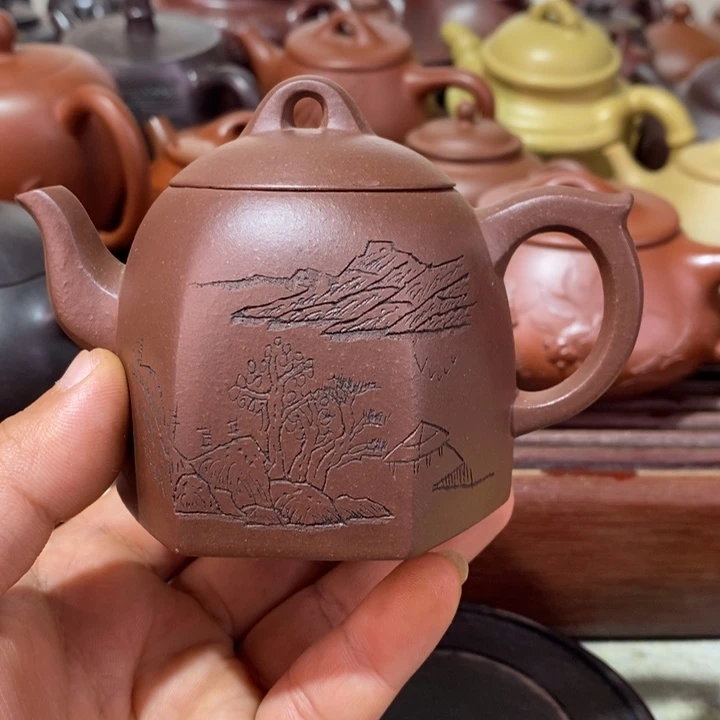 紫砂茶壶精工制作