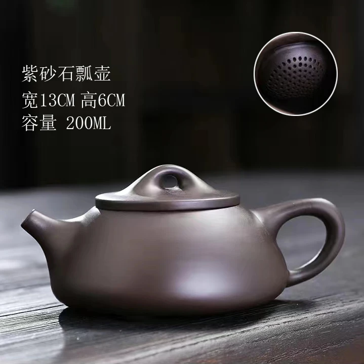 原矿紫砂壶小茶壶单人壶紫砂茶具套装家用泡茶壶朱泥西施壶功夫茶