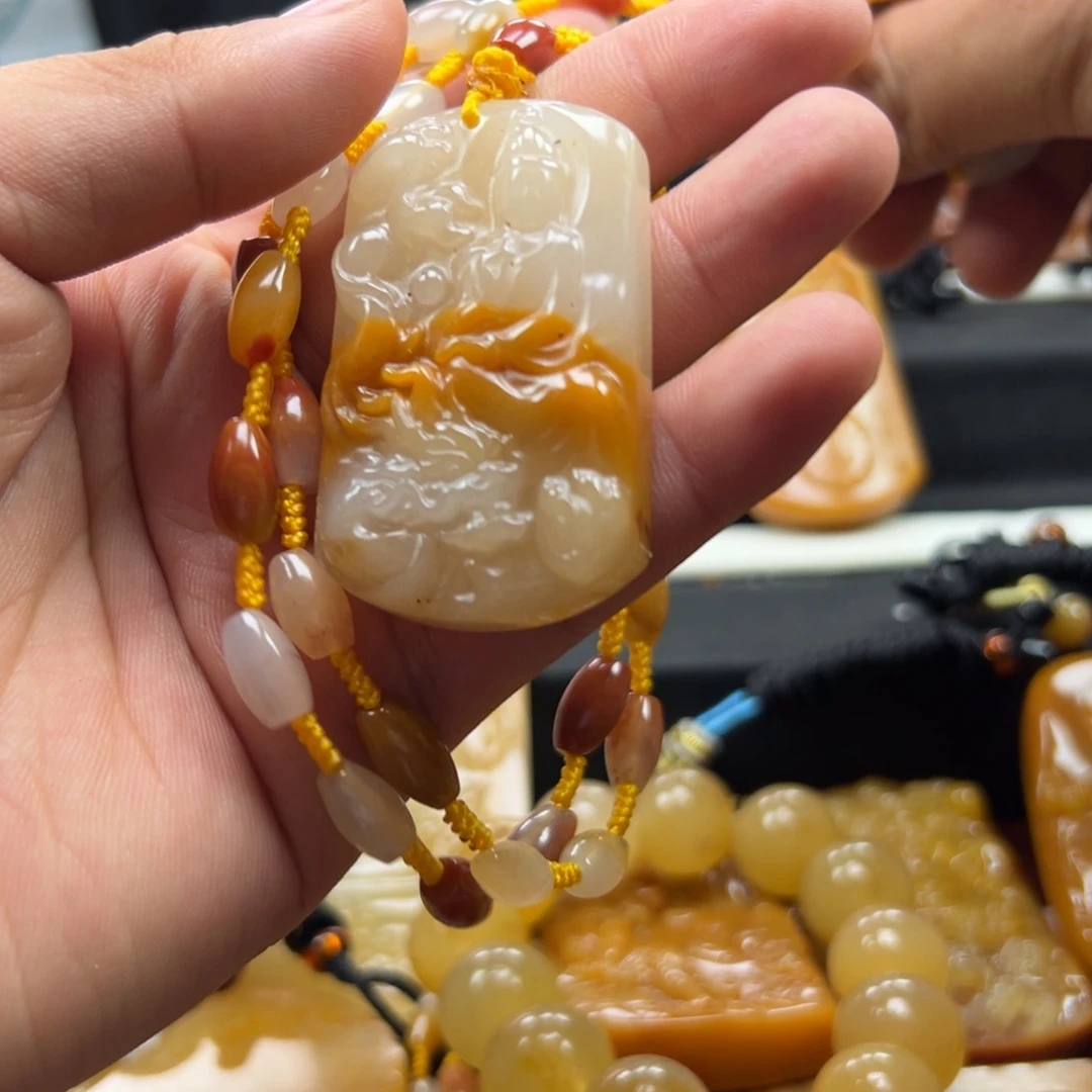 石英质玉（黄龙玉）未镶嵌多选一发货