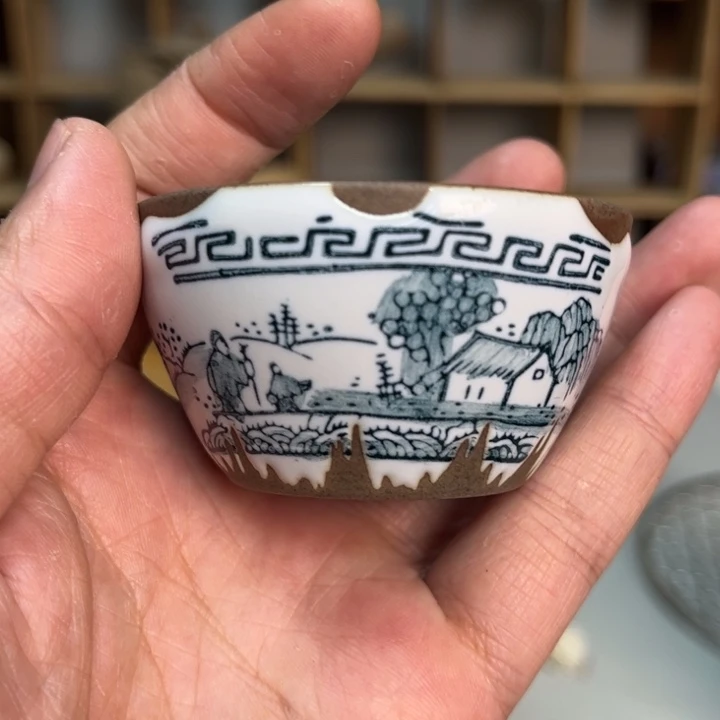 壶老段烧陶瓷茶器