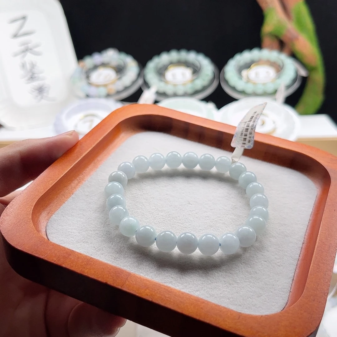 未镶嵌手链翡翠卡8.3