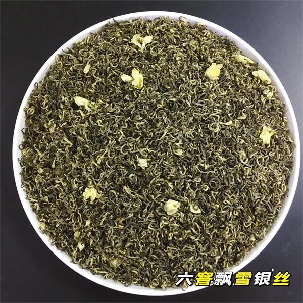 茉茉莉飘雪2025新茶莉花茶浓香四川飘雪王蒙顶甘露七窨飘香银丝