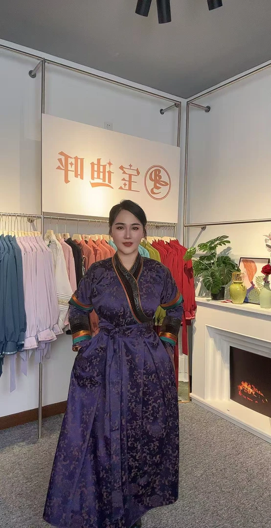 【宝迪呼】蒙古国设计师高端长款生活装