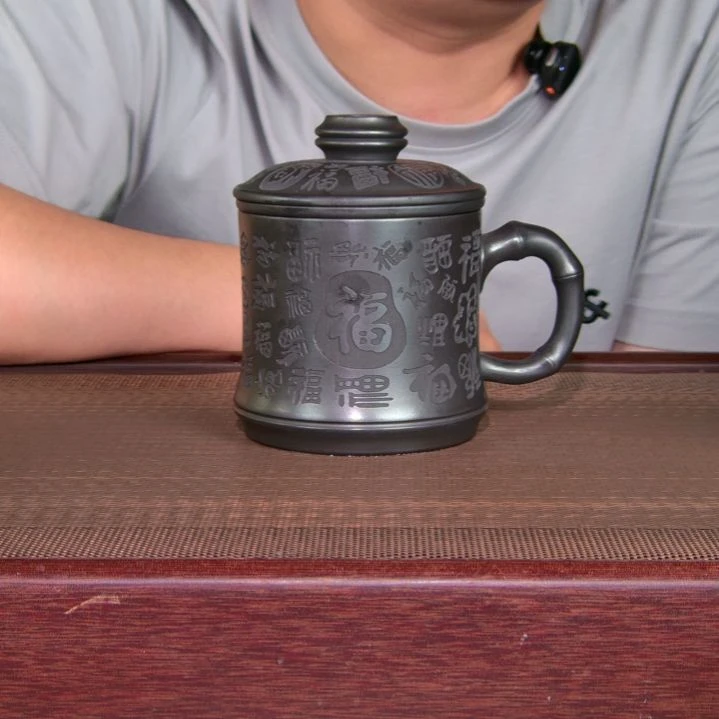 茶杯紫砂高货放漏