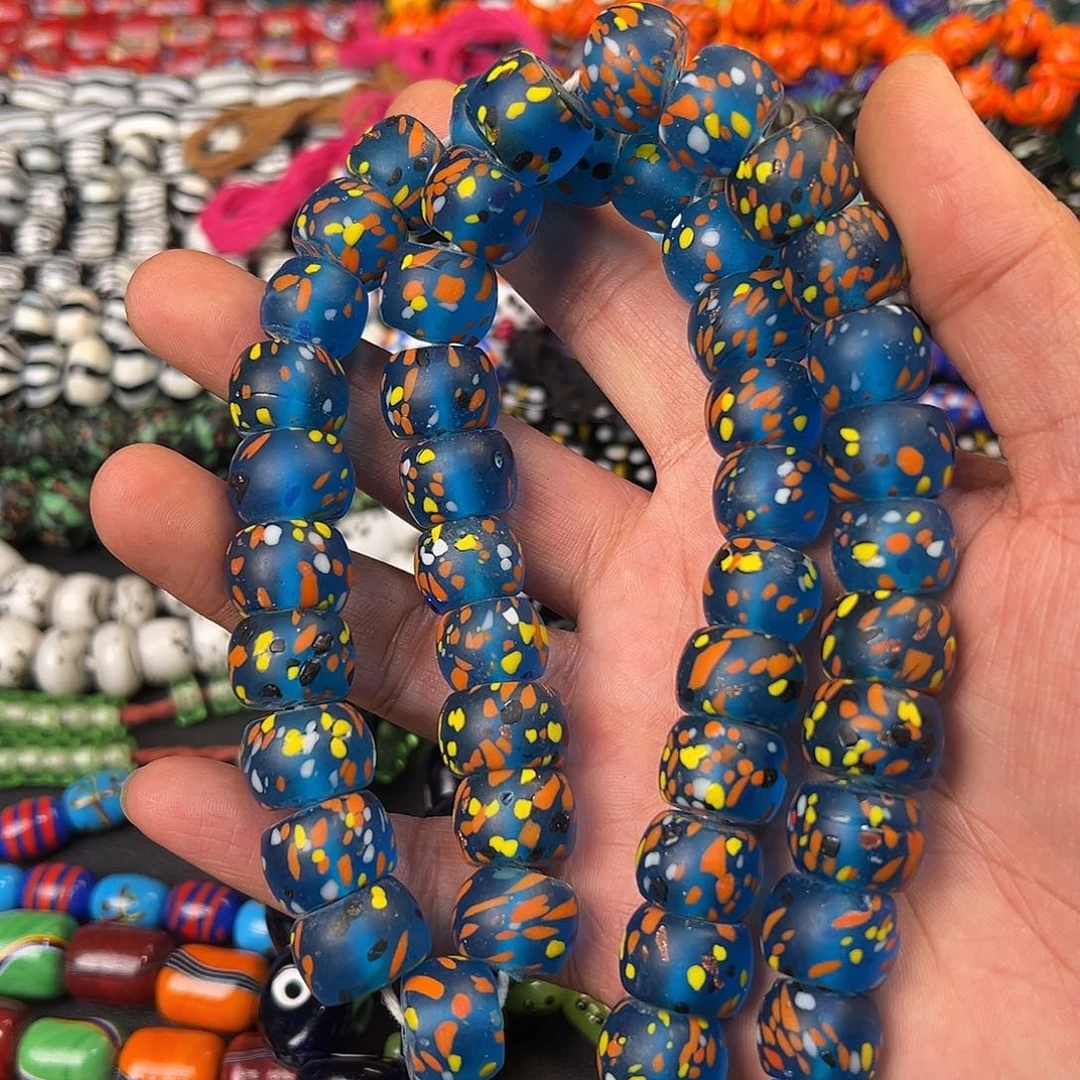 琉璃非金属42 蓝色点彩