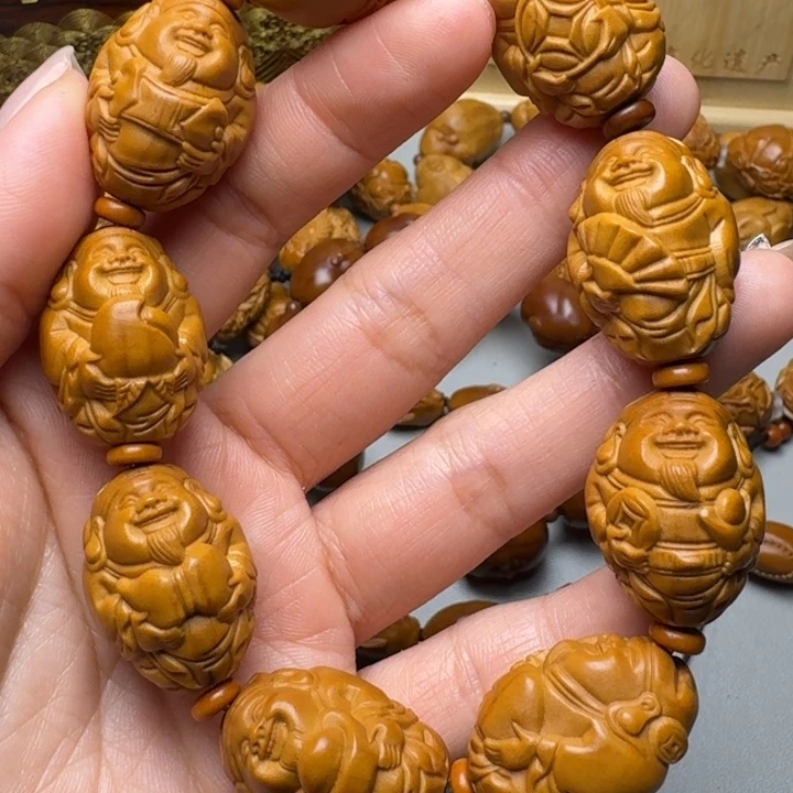 橄榄核手串/手链八大财神