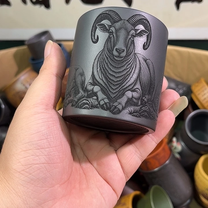 茶杯紫砂全手工紫砂主人杯