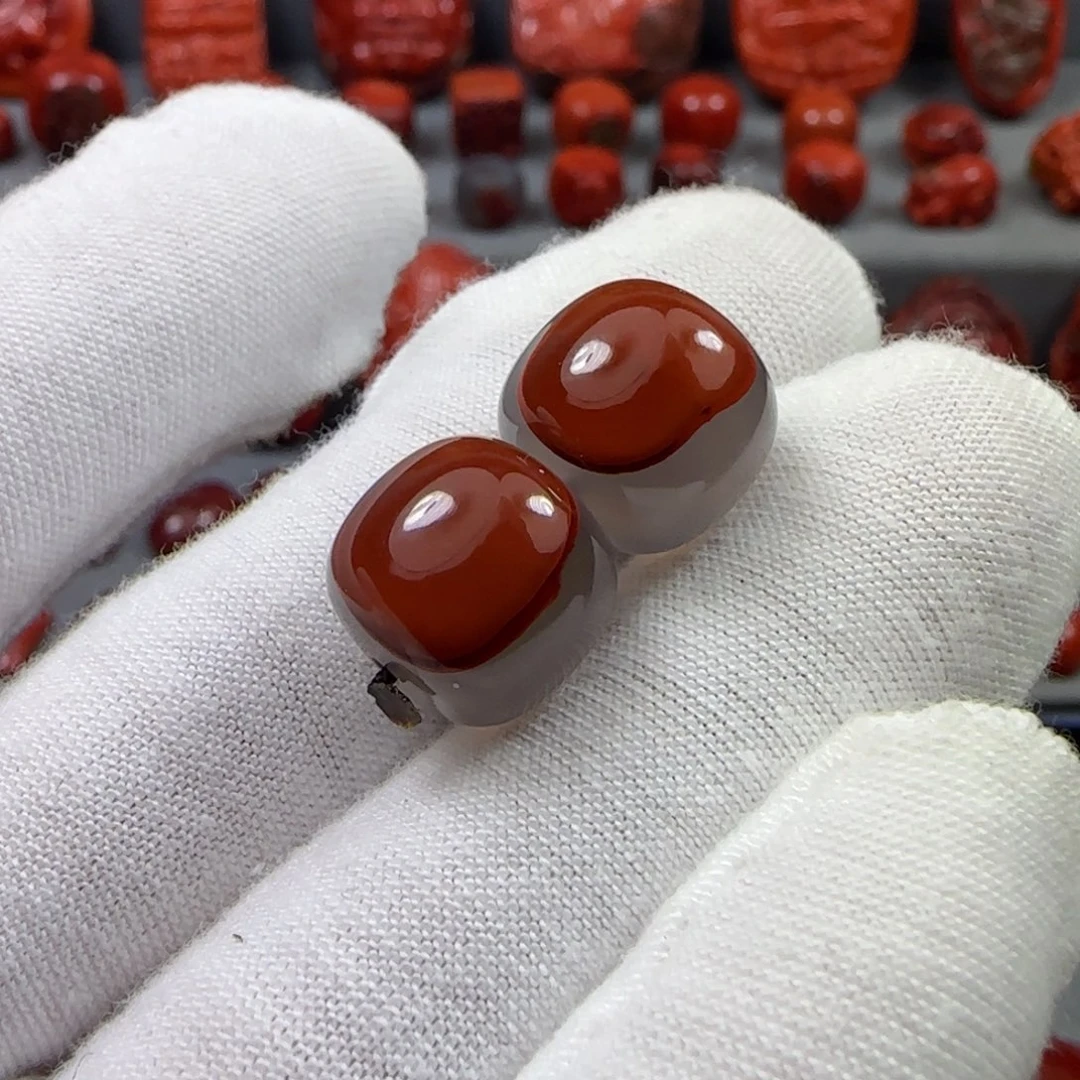 哈***哈南红玛瑙未镶嵌珠子补差价