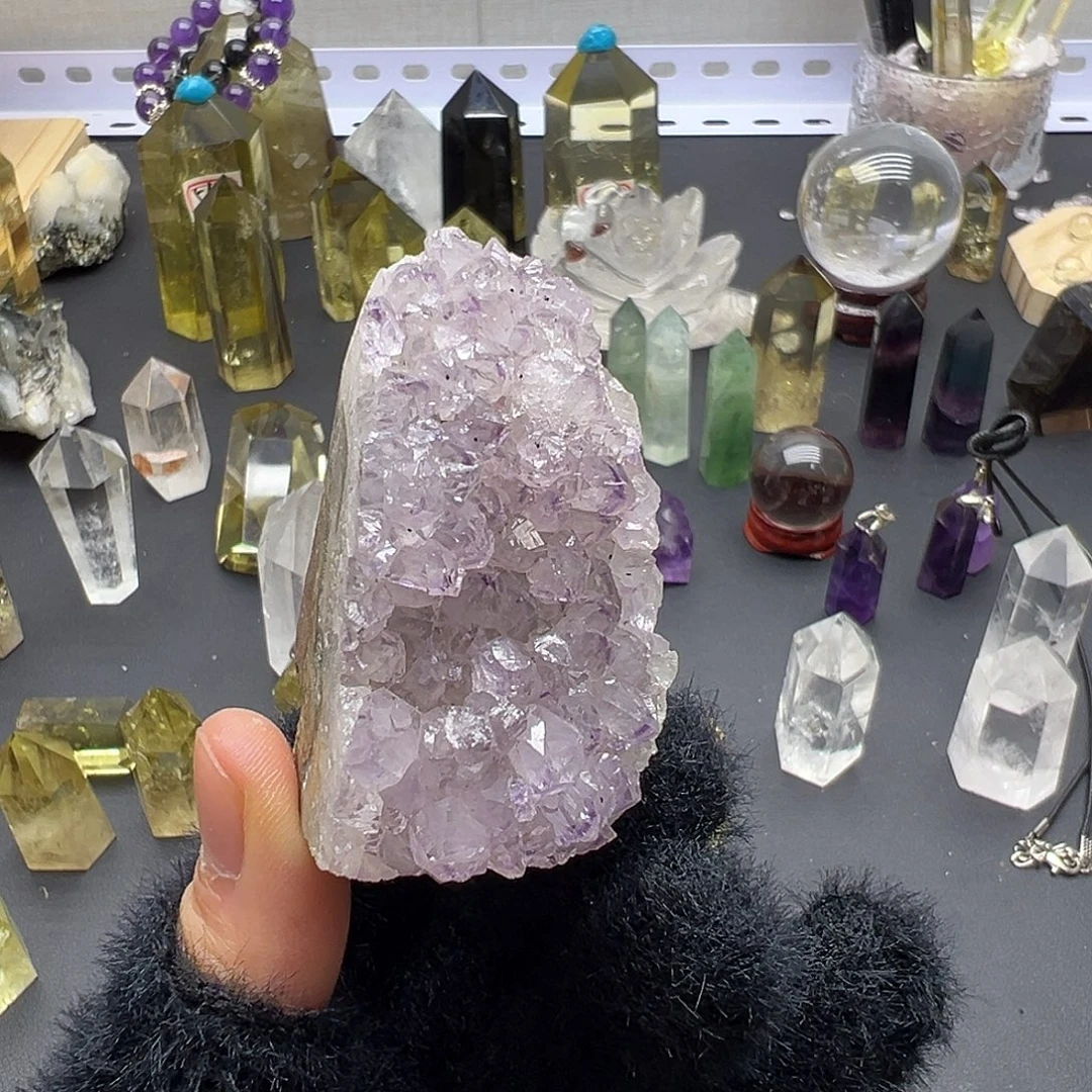 未镶嵌水晶珠宝半成品