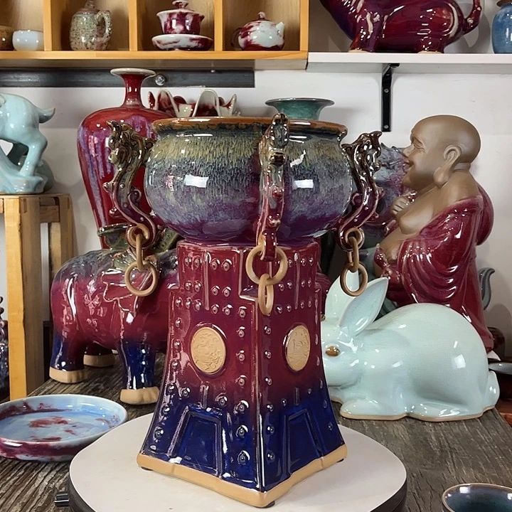 瓷片神垕镇钧瓷艺术