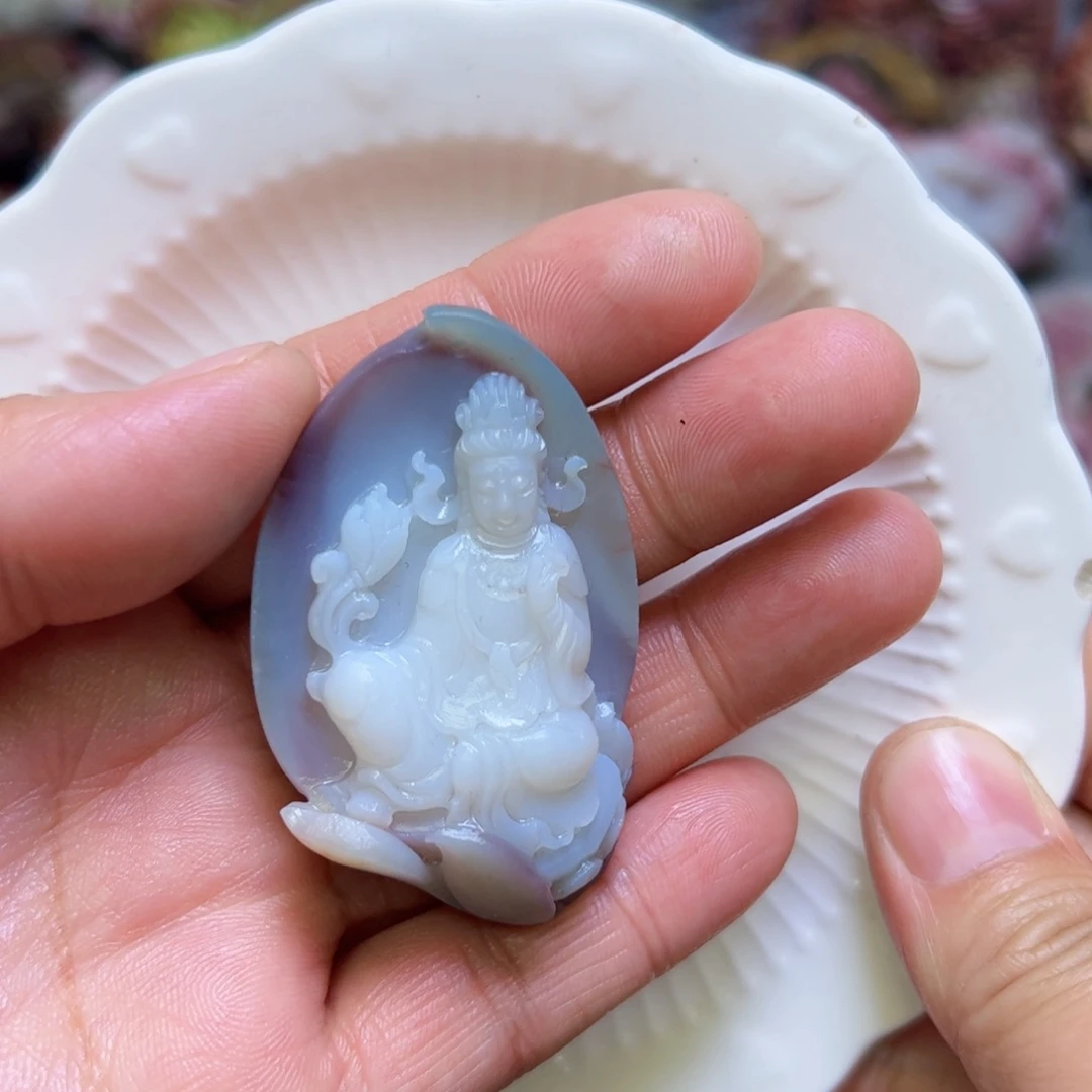 玛瑙/玉髓颈饰未镶嵌快****a