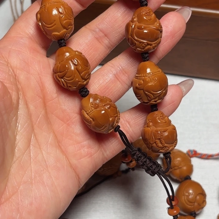 橄榄核手串/手链八宝米勒……，1.85