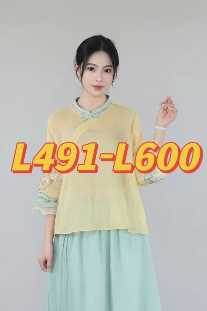 【L491-L600】苎麻小衫集合链接