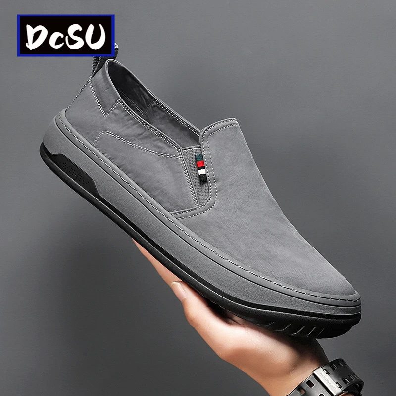 【香港DcSU&Shoes官方正品】男鞋夏季2024新款潮透气薄款休闲帆布鞋