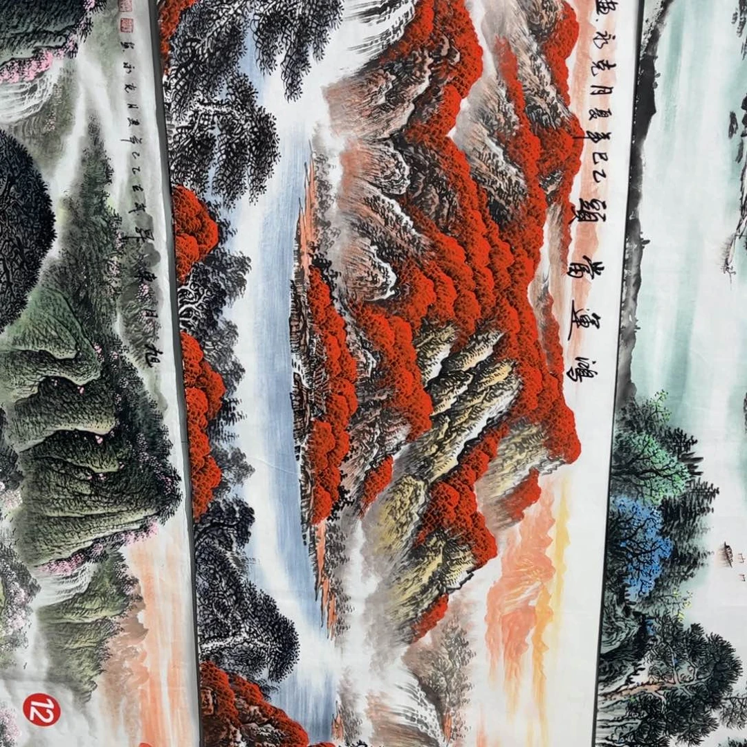 健***美国画我是真的很喜欢