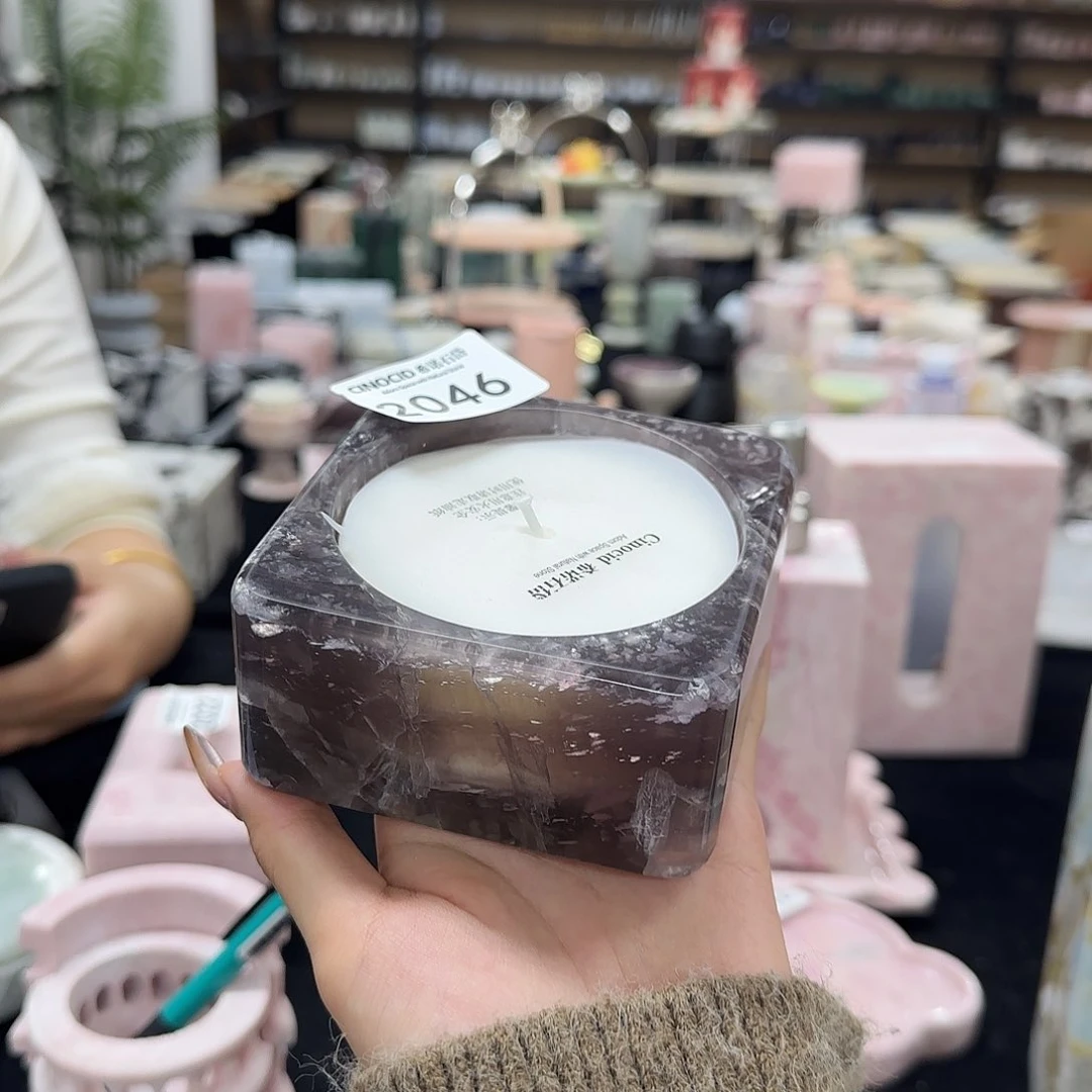 2046紫莹石唱片机香薰