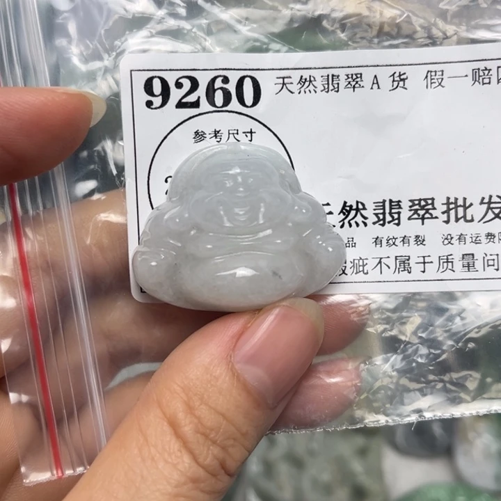 翡翠未镶嵌吊坠(不含链)9260