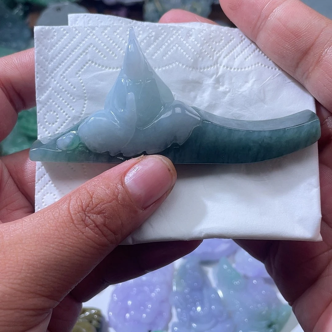 颈饰未镶嵌翡翠翡玉缘翡翠