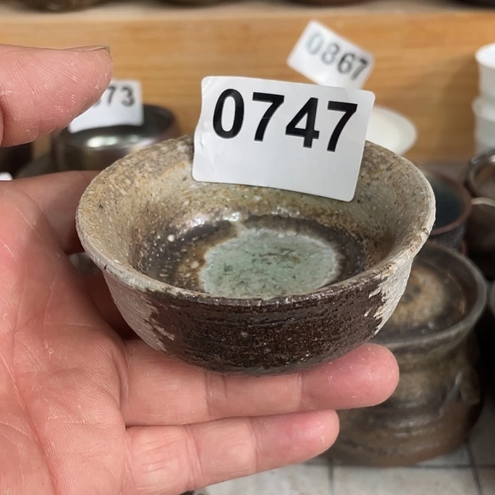 陶杯子柴烧纯手工747